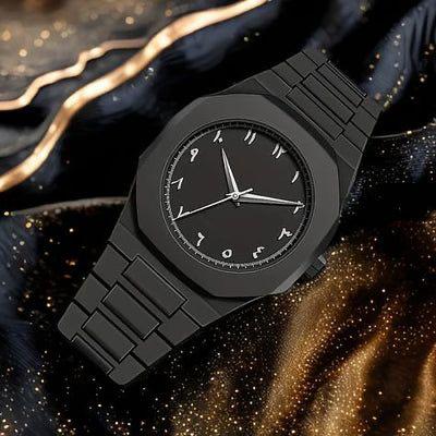 Alphatech™Black Arabic Aura Watch