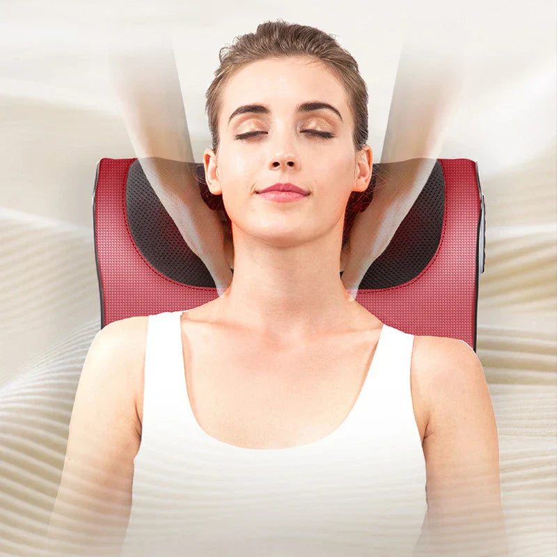 Alphatech™ Red Pillow Massager – جهاز تدليك الوسادة الحمراء