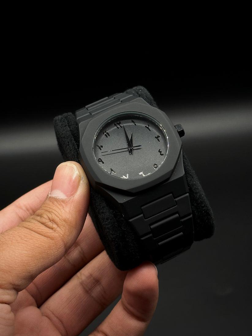 Alphatech™Black Arabic Aura Watch