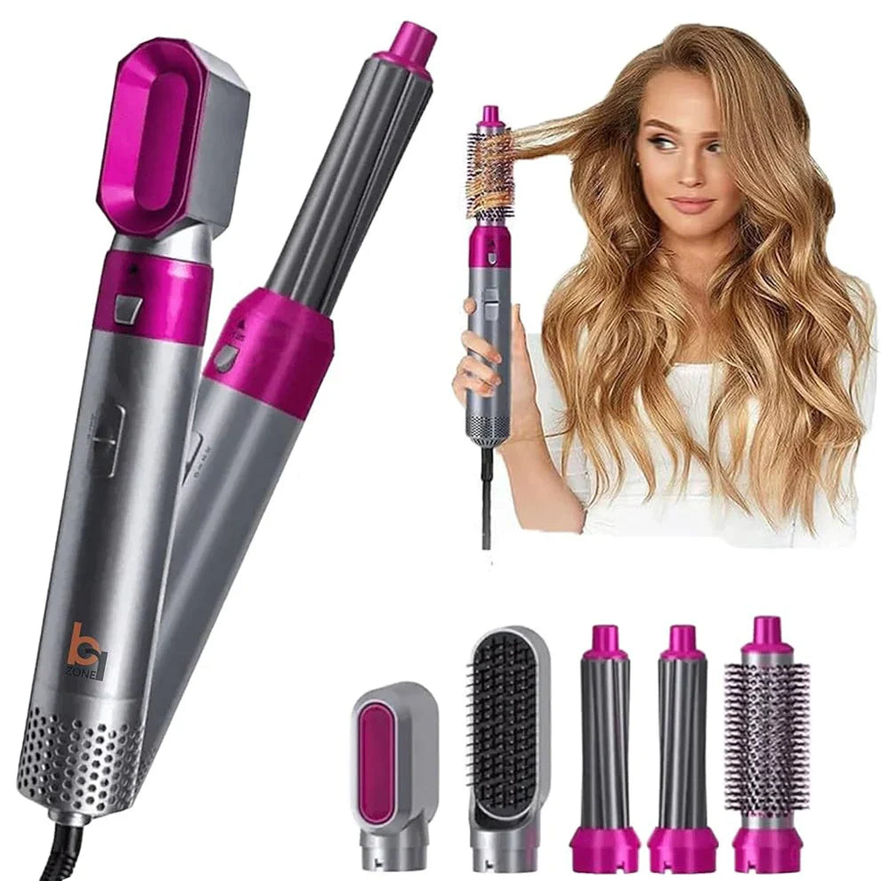 Alphatech™ Hot Hair Brush 5 in 1 – فرشاة الشعر الساخنة 5 في 1