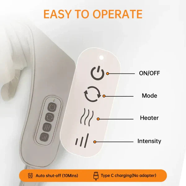 Alphatech™ Kneading Massager (Shoulder and Neck) – مدلك عجن للكتف والرقبة