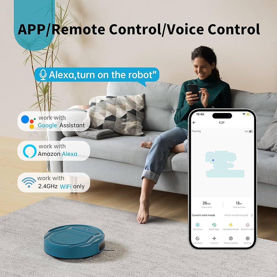 Alphatech™Smart Robotic Vacuum Cleaner