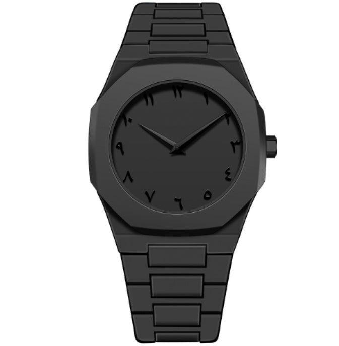 Alphatech™Black Arabic Aura Watch