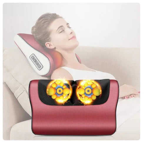 Alphatech™ Red Pillow Massager – جهاز تدليك الوسادة الحمراء