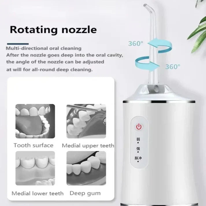Alphatech™3 In 1 Oral Irrigatorجهاز ري الفم 3 في 1