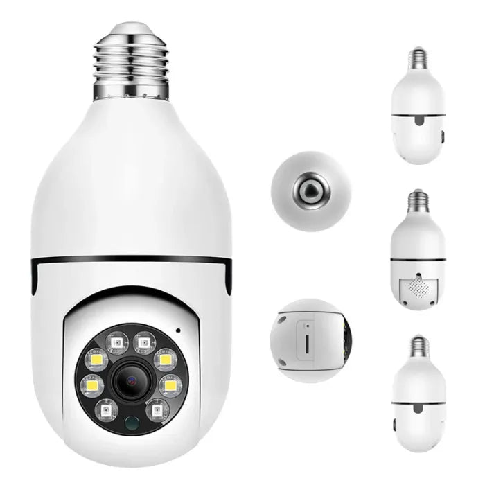 Alphatech™ Night Vision Wireless Bulb Camera